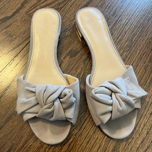 Michael Kors Slides with Bow | Size 8